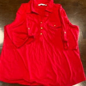 Emily Daniels size xL red top